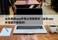 山东商城app开发公司哪家好（山东app开发制作哪家好）