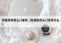 学软件开发入门条件（开发软件入门先学什么）