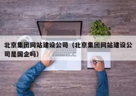 北京集团网站建设公司（北京集团网站建设公司是国企吗）