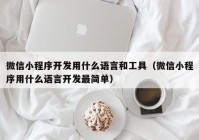 微信小程序开发用什么语言和工具（微信小程序用什么语言开发最简单）